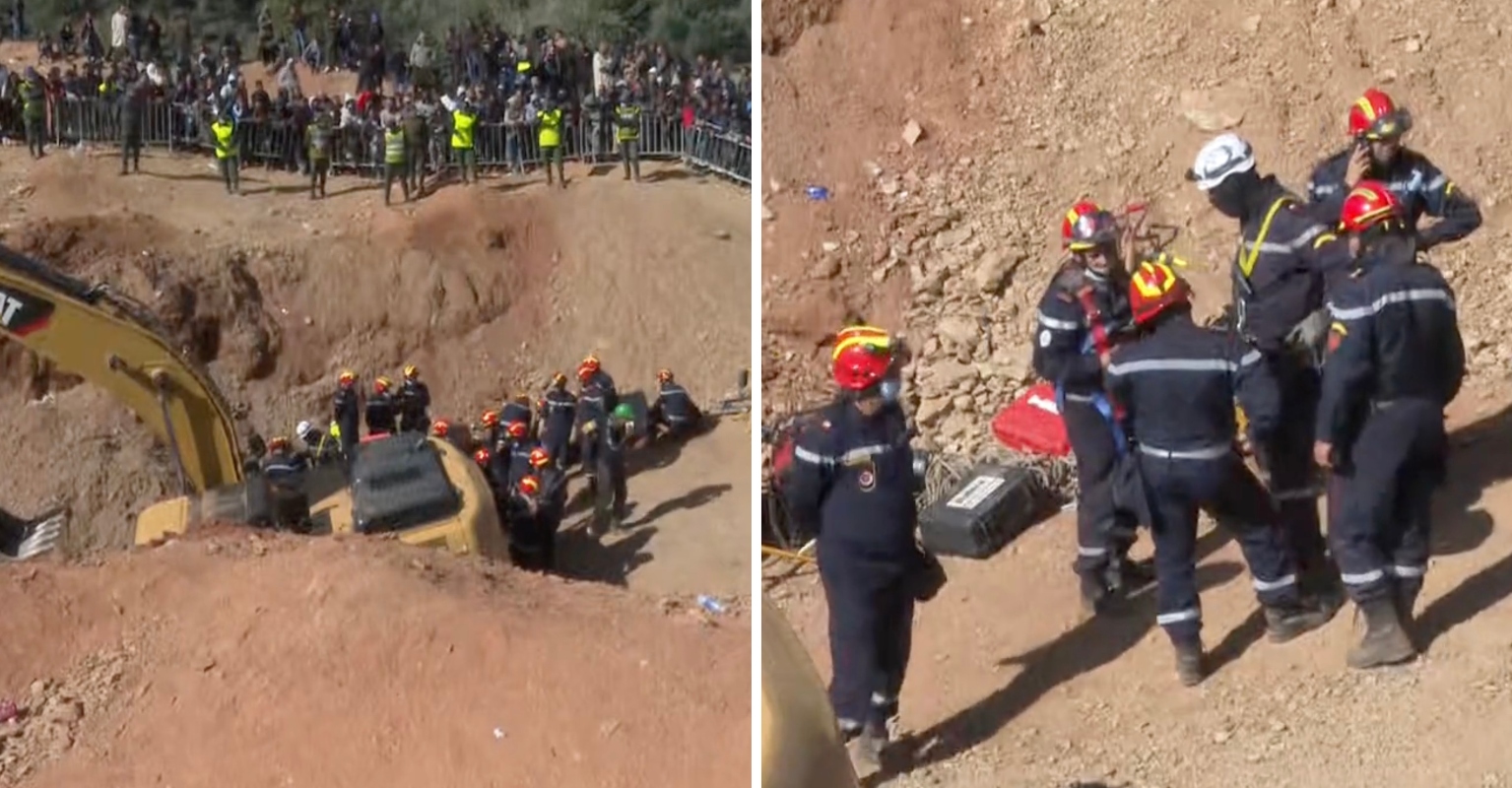 Moroccan boy, 5, who was trapped in a well for four days has tragically died