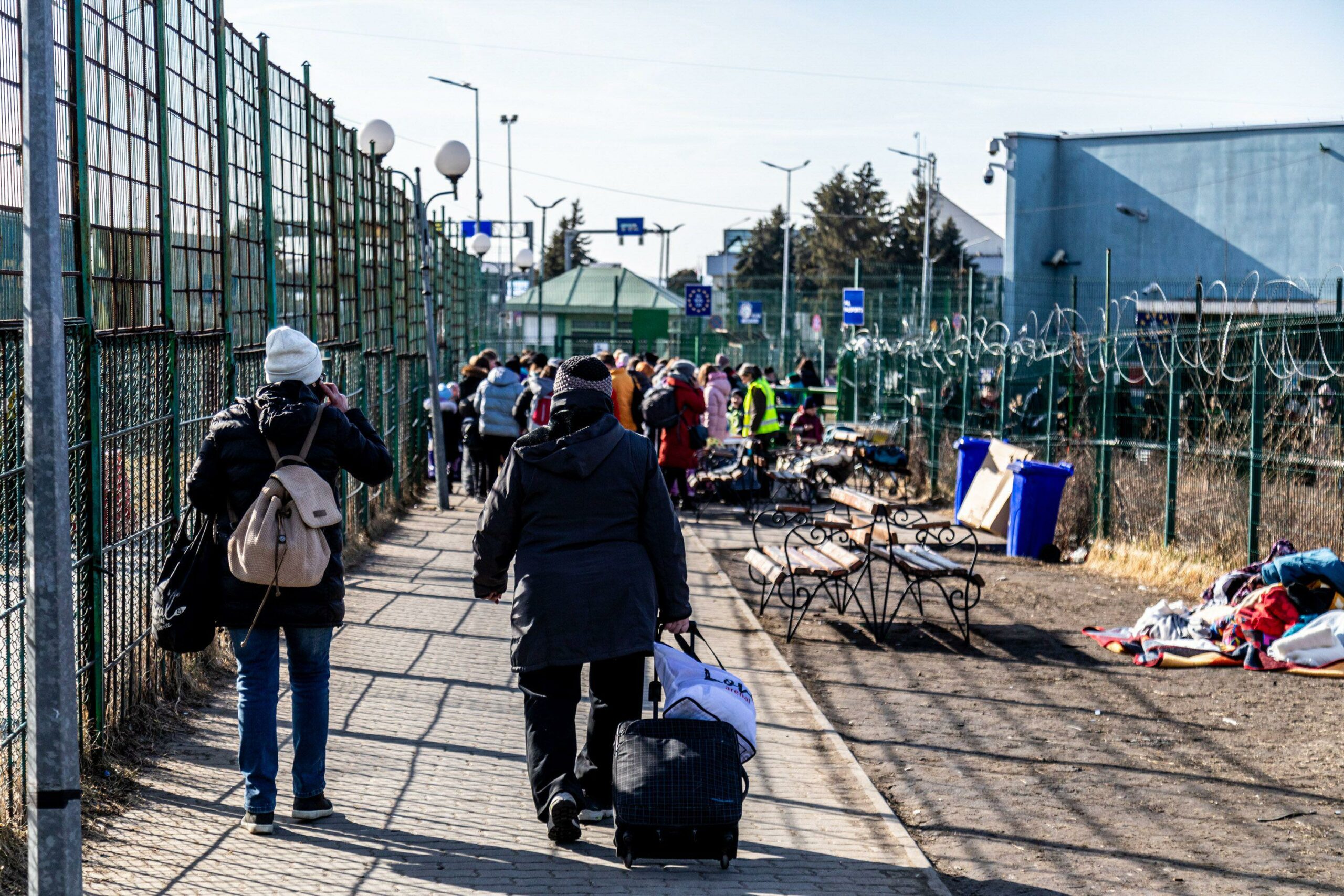 The US will welcome 100,000 Ukrainian refugees fleeing war