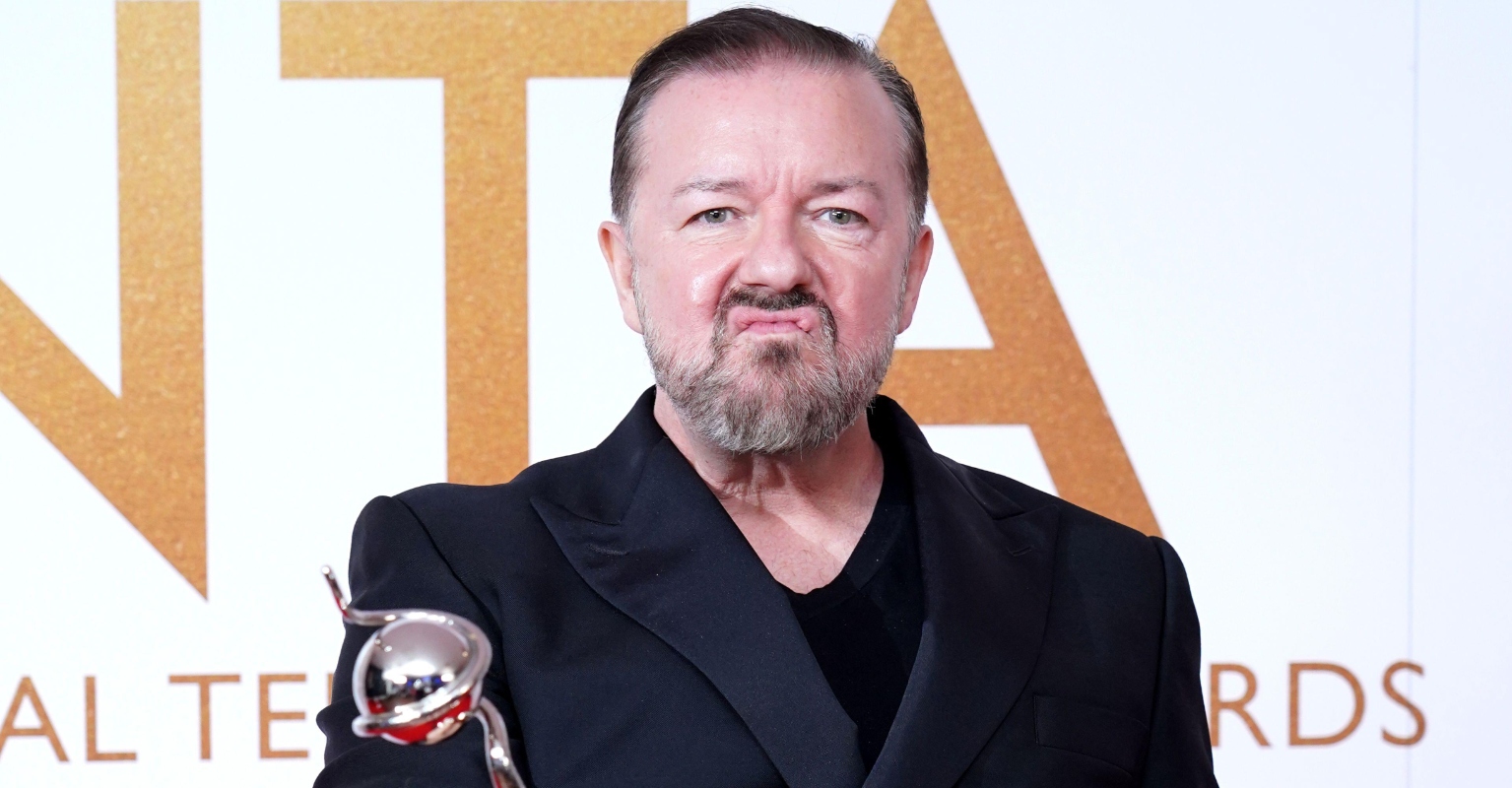 Ricky Gervais says: 'I would not have made a joke about his wife’s hair. I would have made a joke about her boyfriend'