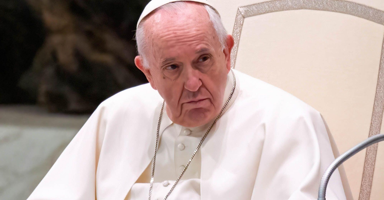 Pope Francis rejects Russia's claims of a 'military operation' and calls crisis in Ukraine 'a war'
