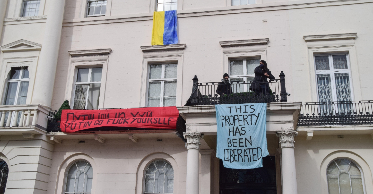 Squatters move into $32 million home reportedly owned by Russian Oligarch