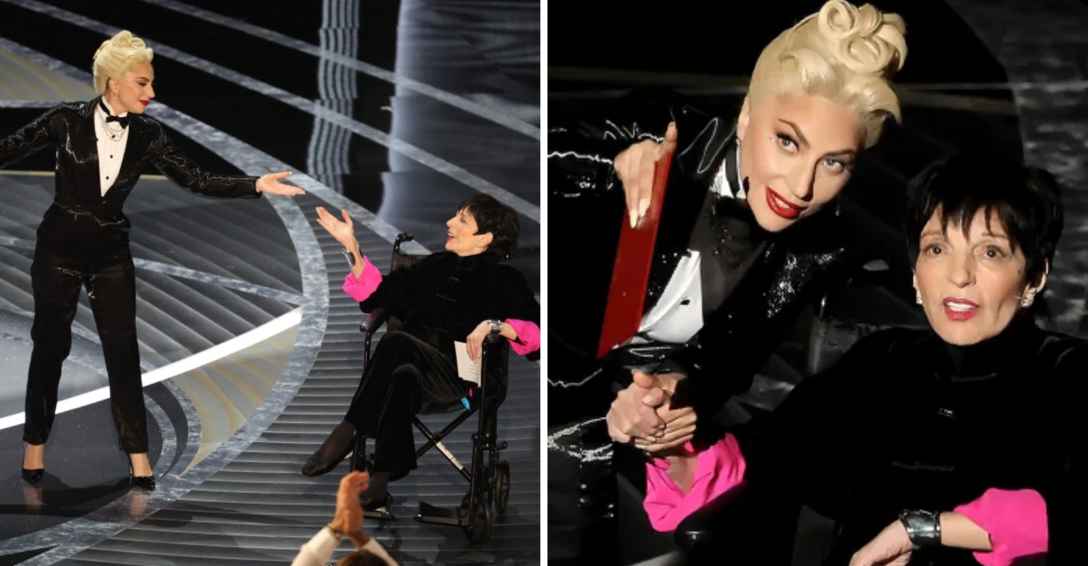 Lady Gaga Is Praised For Helping Liza Minnelli Present At The Oscars ...