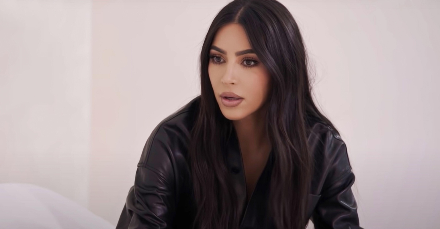 Footage shows the moment Kim Kardashian's son was sent a message about her sex tape