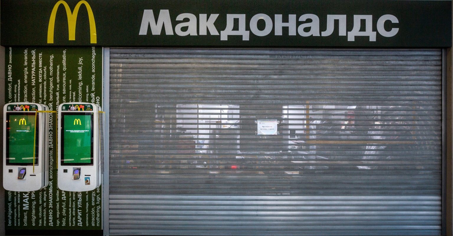 McDonald's says it will leave Russia for good