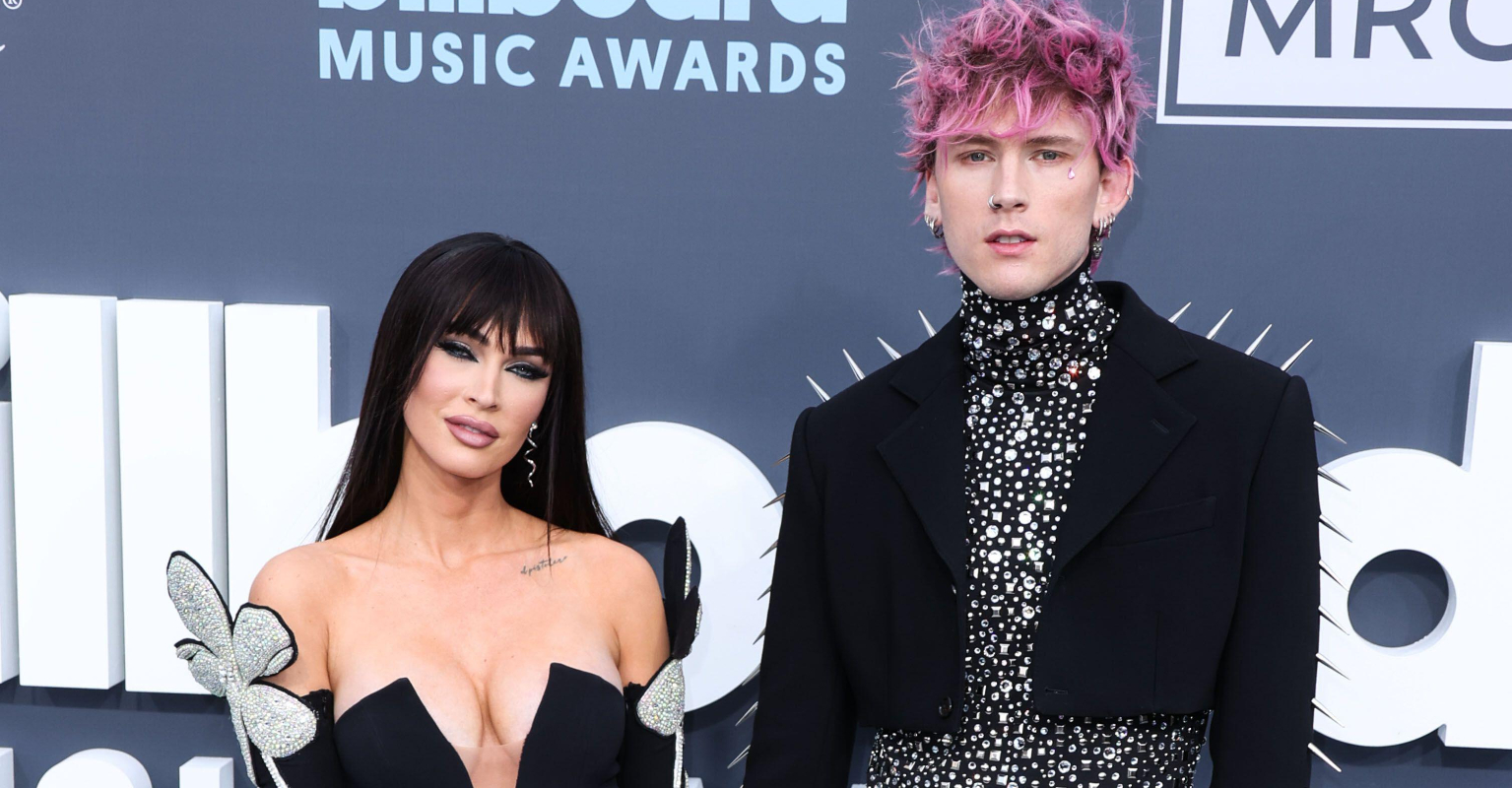MGK couldn't help but swoon for Megan Fox at the Billboard Music Awards