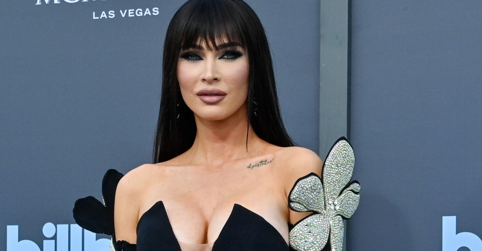 Megan Fox leaves fans aghast after revealing NSFW reason she cut a hole in blue jumpsuit
