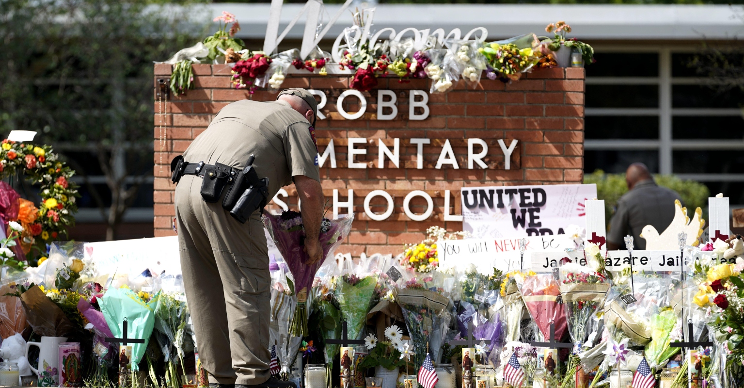 Boy, 8, recalls surviving Texas school shooting in classroom next door to rampage