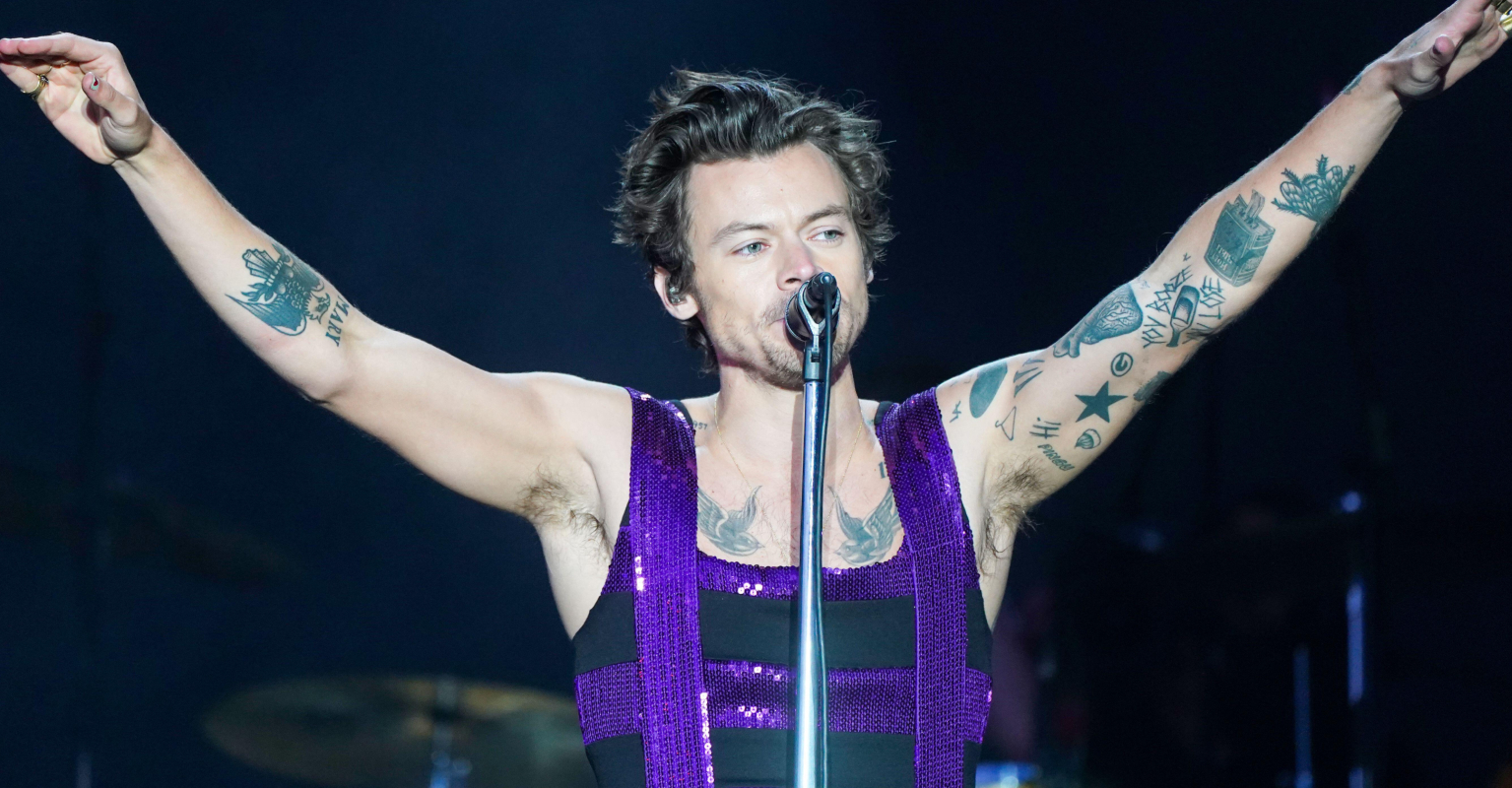 Emotional moment Harry Styles helps fan come out during concert