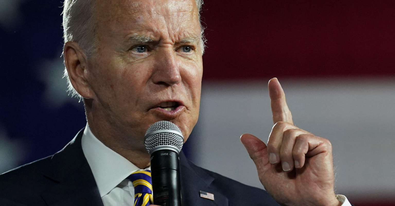 Father of Parkland school shooting victim interrupts Biden's gun violence speech