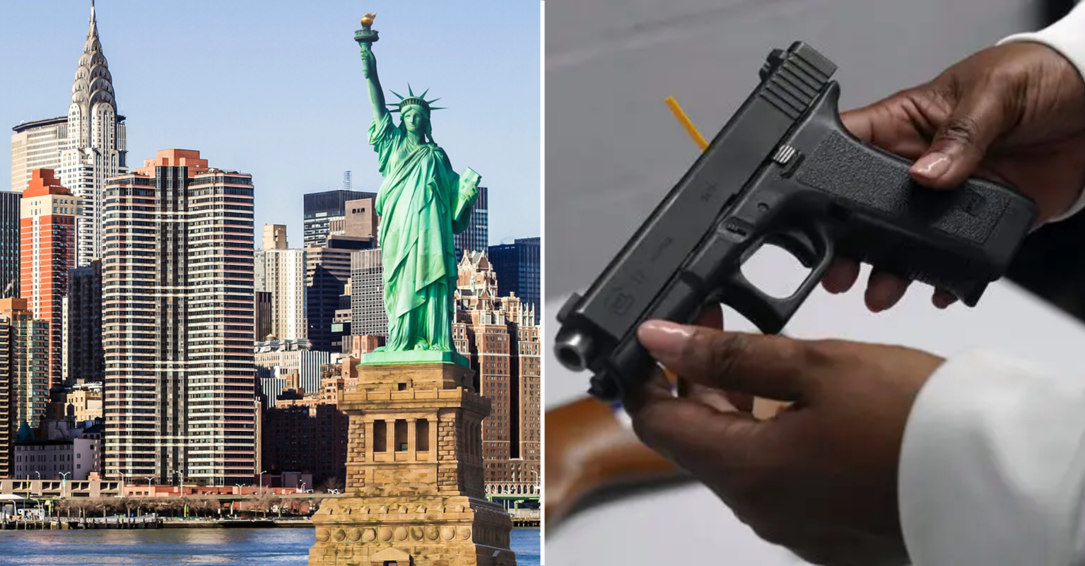 New York state passes law which sees guns banned in many public places VT
