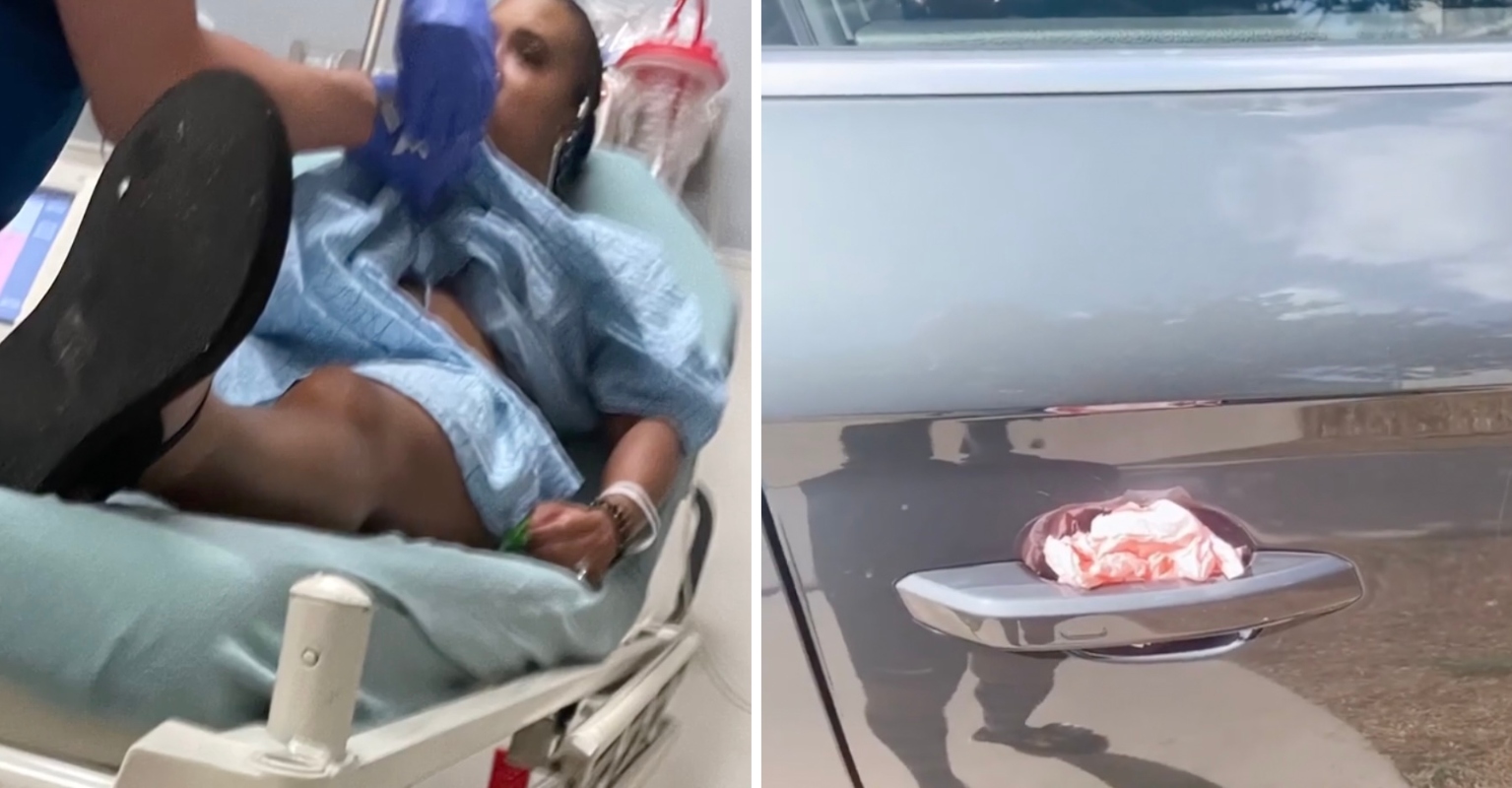 Texas Woman Hospitalized After Removing Napkin Found In Car Door