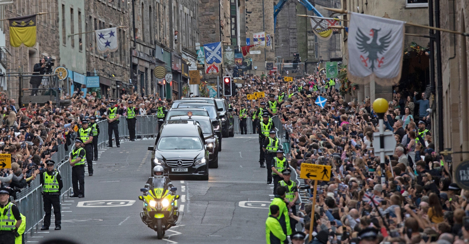 Man who called Prince Andrew 'a sick old man' during coffin procession is arrested