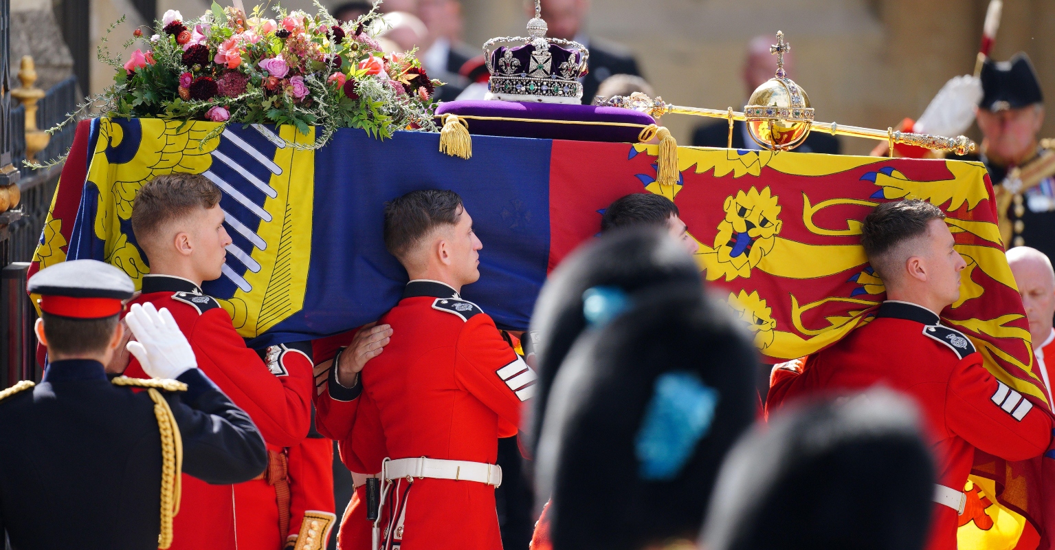 The Queen's pallbearers carried out one final unseen act once the cameras had stopped rolling