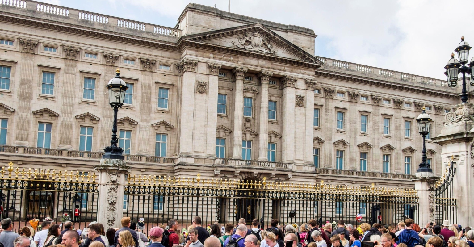 Celebrating Queen Elizabeth II's first and last time on the historic Buckingham Palace balcony