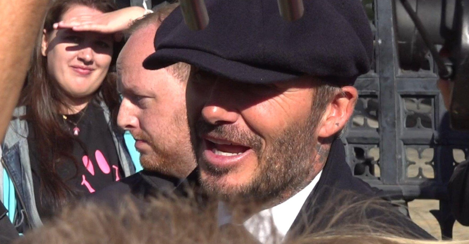 David Beckham praised for queuing for over 12 hours to see Queen's coffin