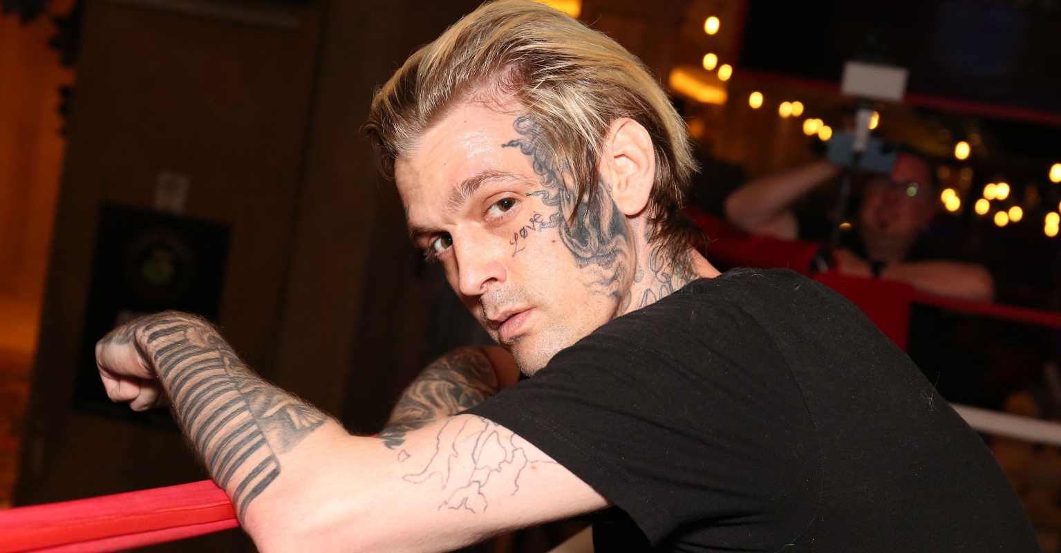Aaron Carter says he checked into rehab again to regain custody of his baby son