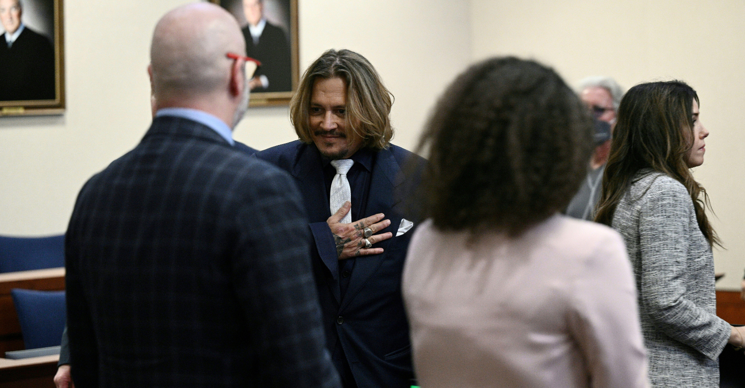 Johnny Depp and Amber Heard's trial has been turned into a movie and the trailer is bizarre