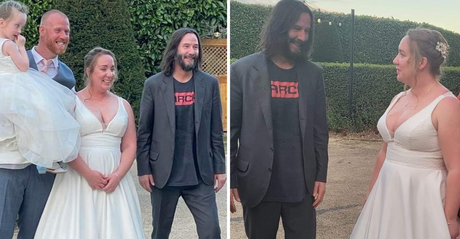 Couple Whose Wedding Was Crashed By Keanu Reeves Say The Hollywood Star ...