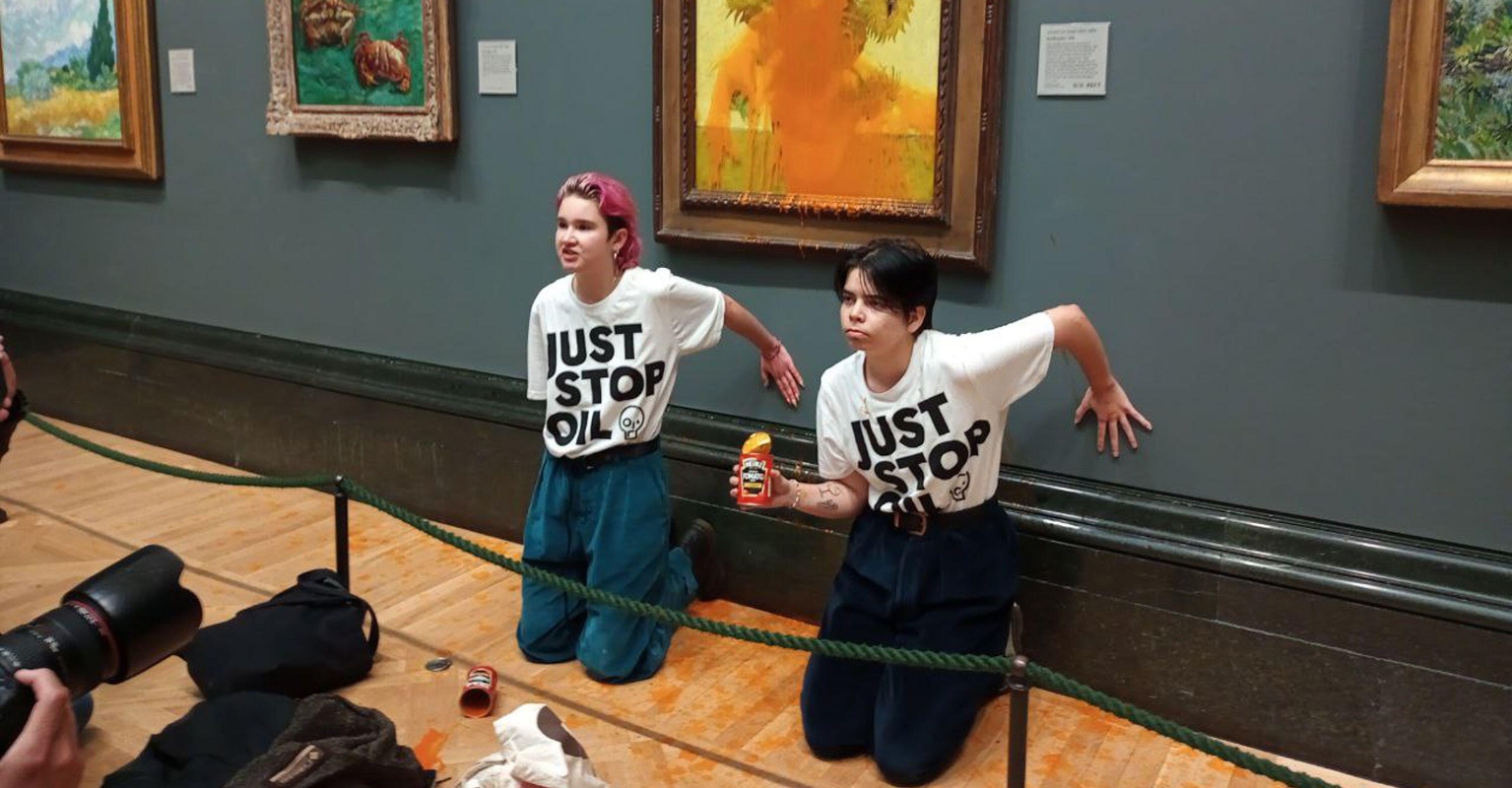 NASA climate scientist reveals why Van Gough soup stunt was 'inspired and visionary'