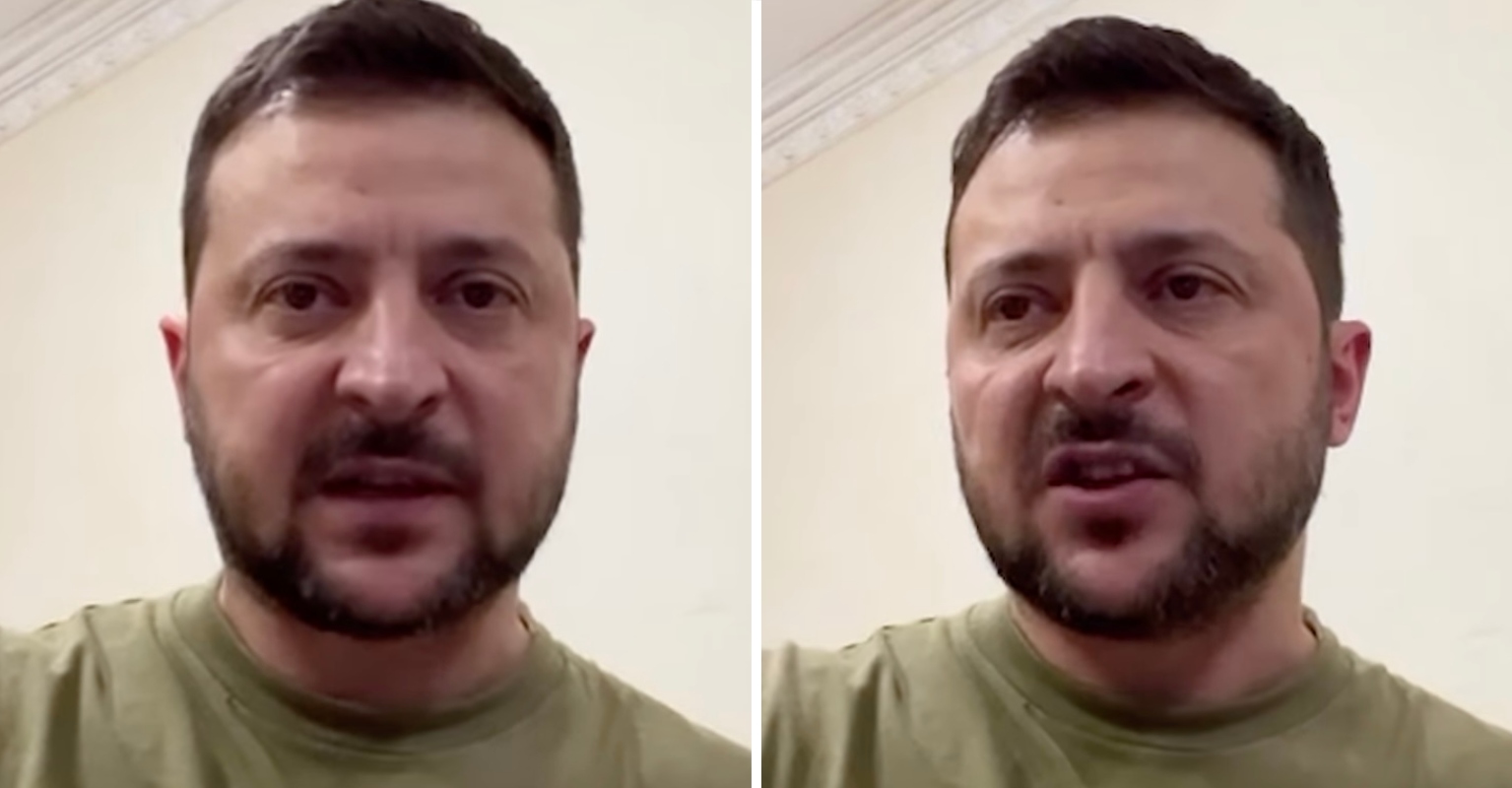 Zelensky taunts Putin with mock weather report after explosion on Crimean bridge