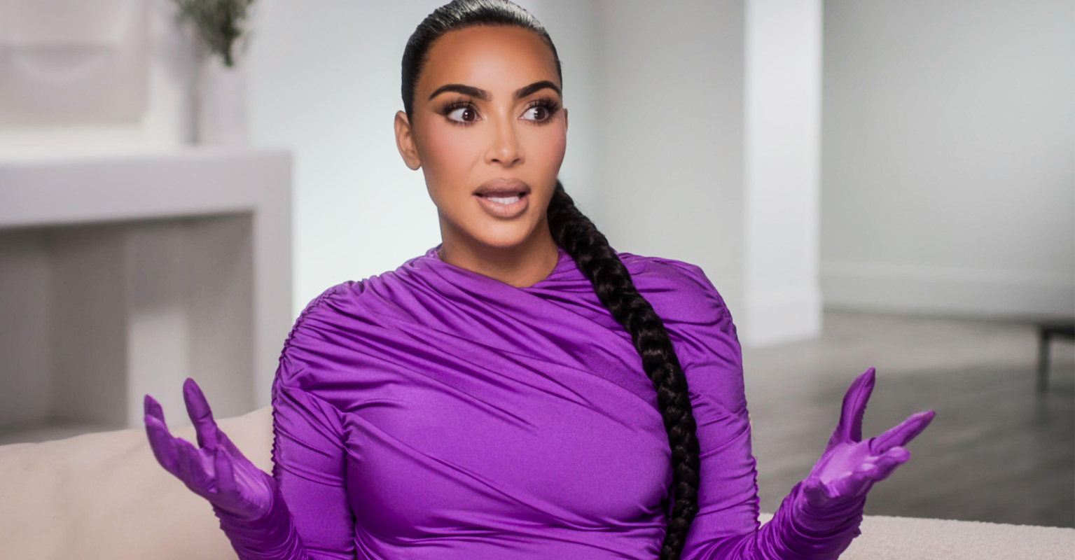 Kim Kardashian said she designed her swimwear so people could 'figure out how to cover' their insecurities