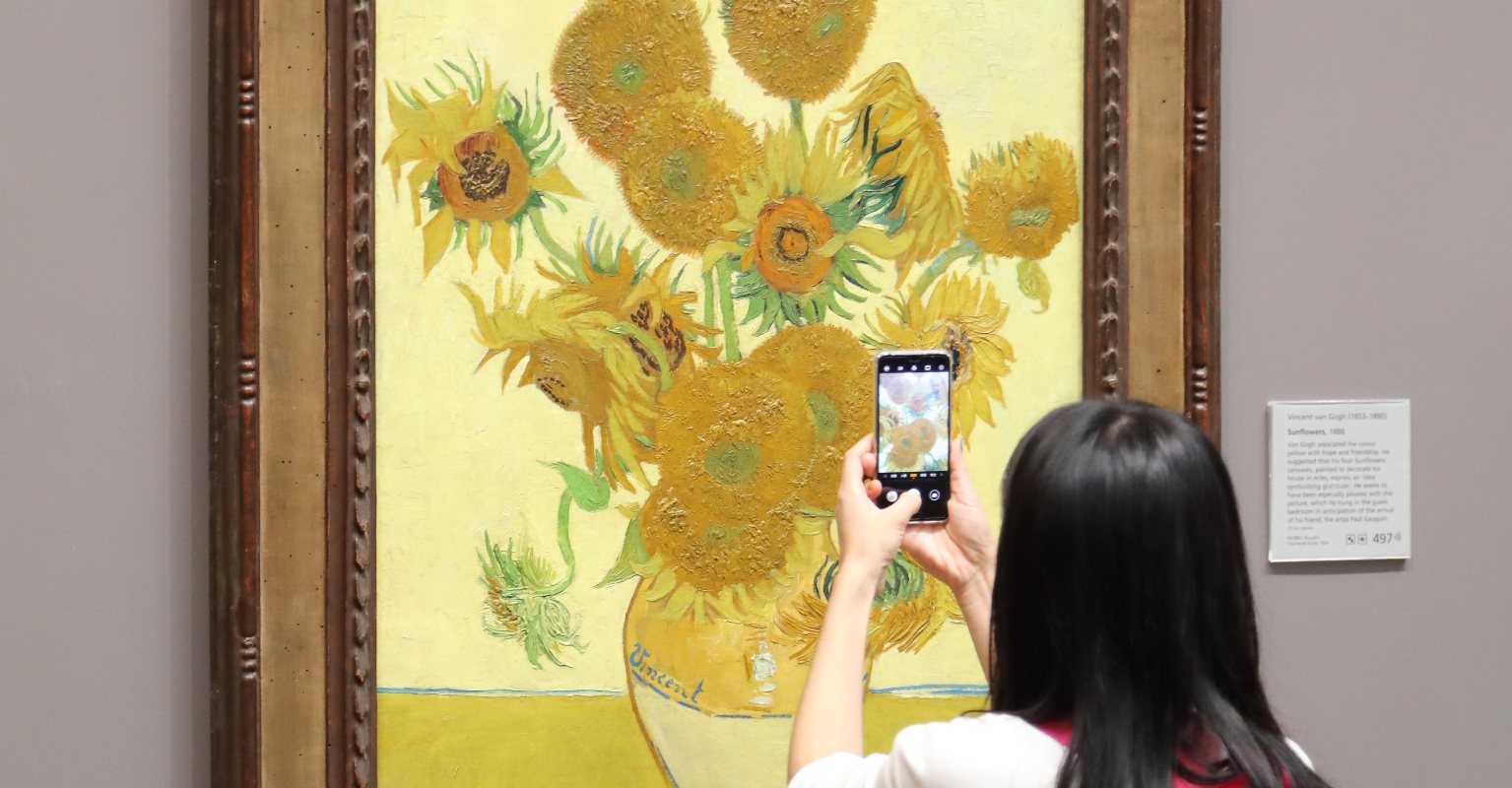 Activists throw soup over Van Gogh's famous sunflowers painting