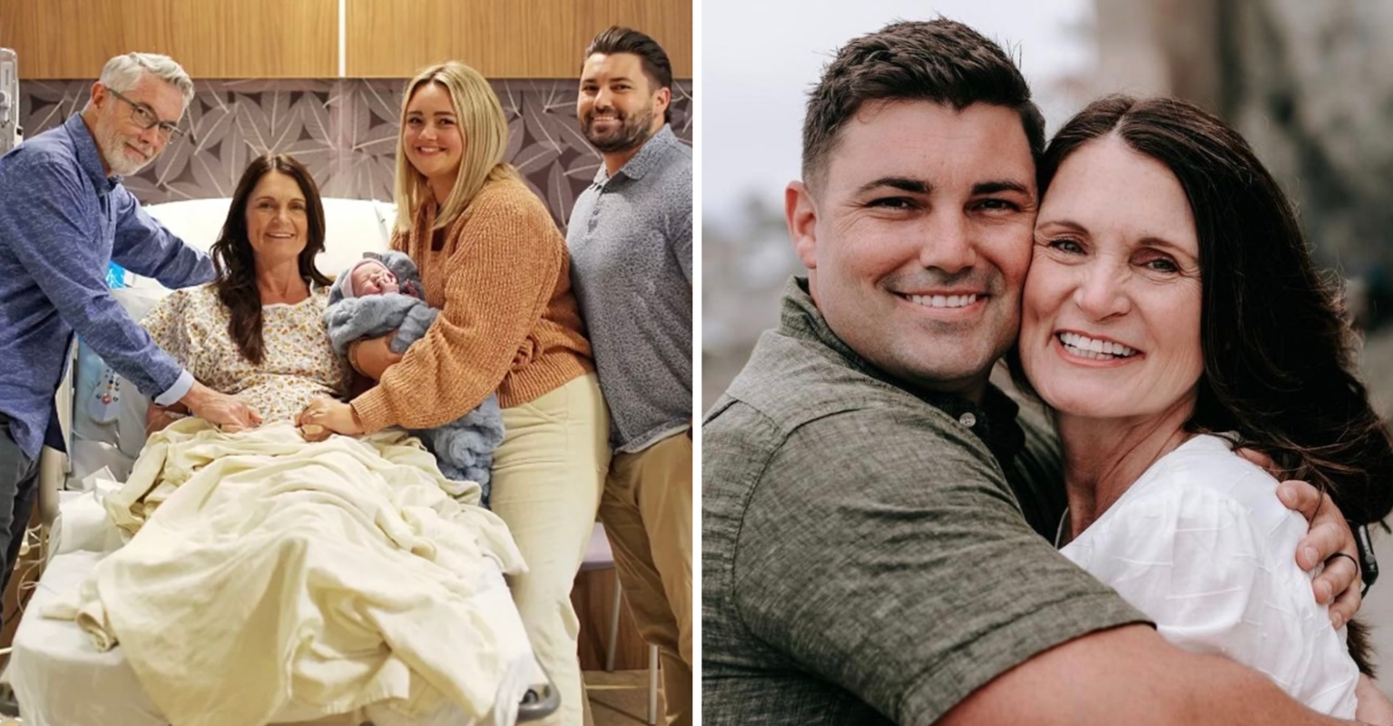 Grandmother 56 Gives Birth To Her Son And Daughter In Law S Baby Grandmother 56 Gives Birth To Her Son And Daughter In Law S Baby