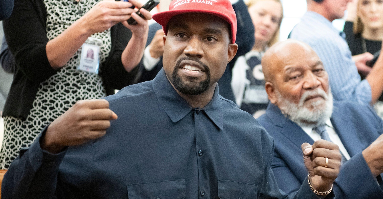 Kanye West storms out of interview after being challenged by host