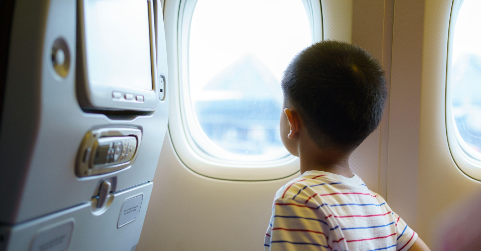 Parents under fire for letting their child 'run wild during an 8 hour flight'