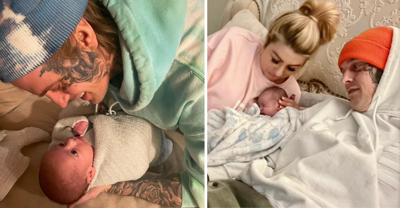 Aaron Carter’s Fiancée Melanie Martin Celebrates Their Son’s 1st