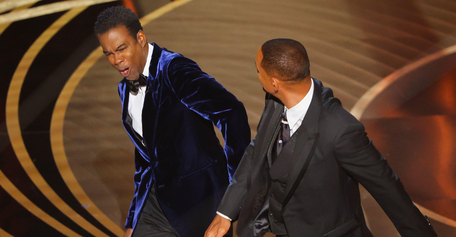 'The View' blasted for dressing a child up as the 'Oscars slap' with red handprint on the face
