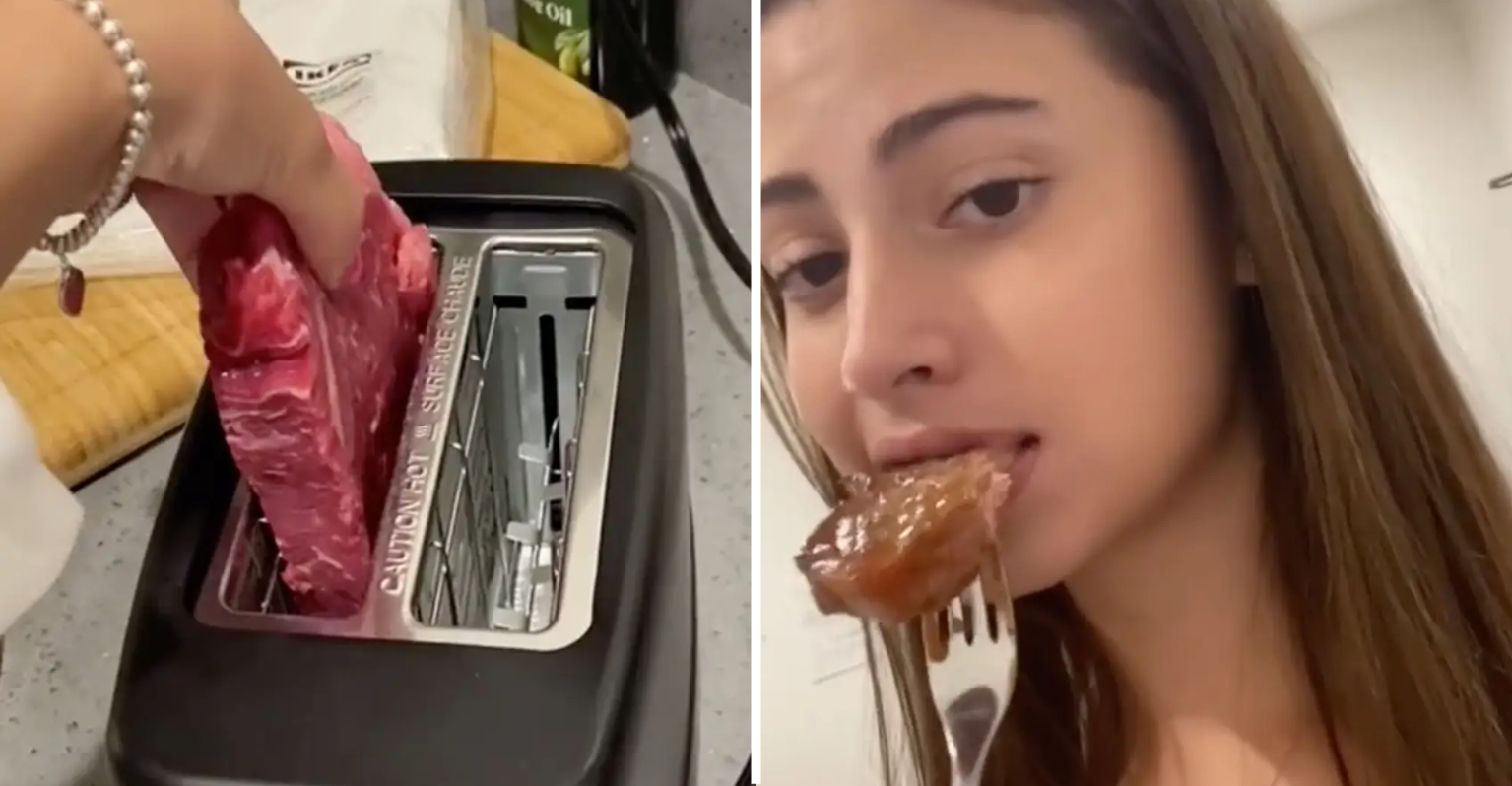 Fire Brigade Warns People To Stop Cooking Steaks In A Toaster VT