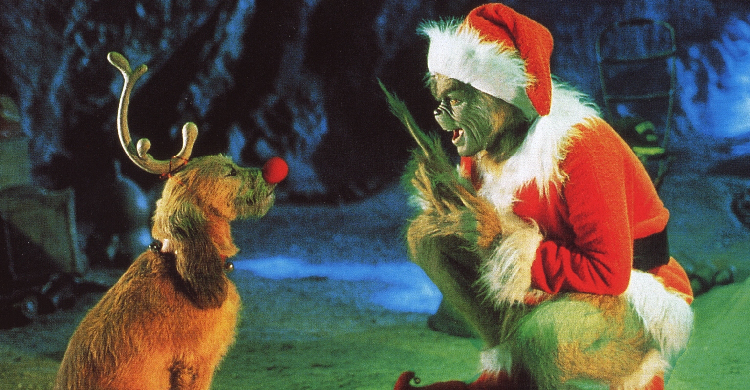 Woman dyes her dog green and red 'like the Grinch' for Christmas