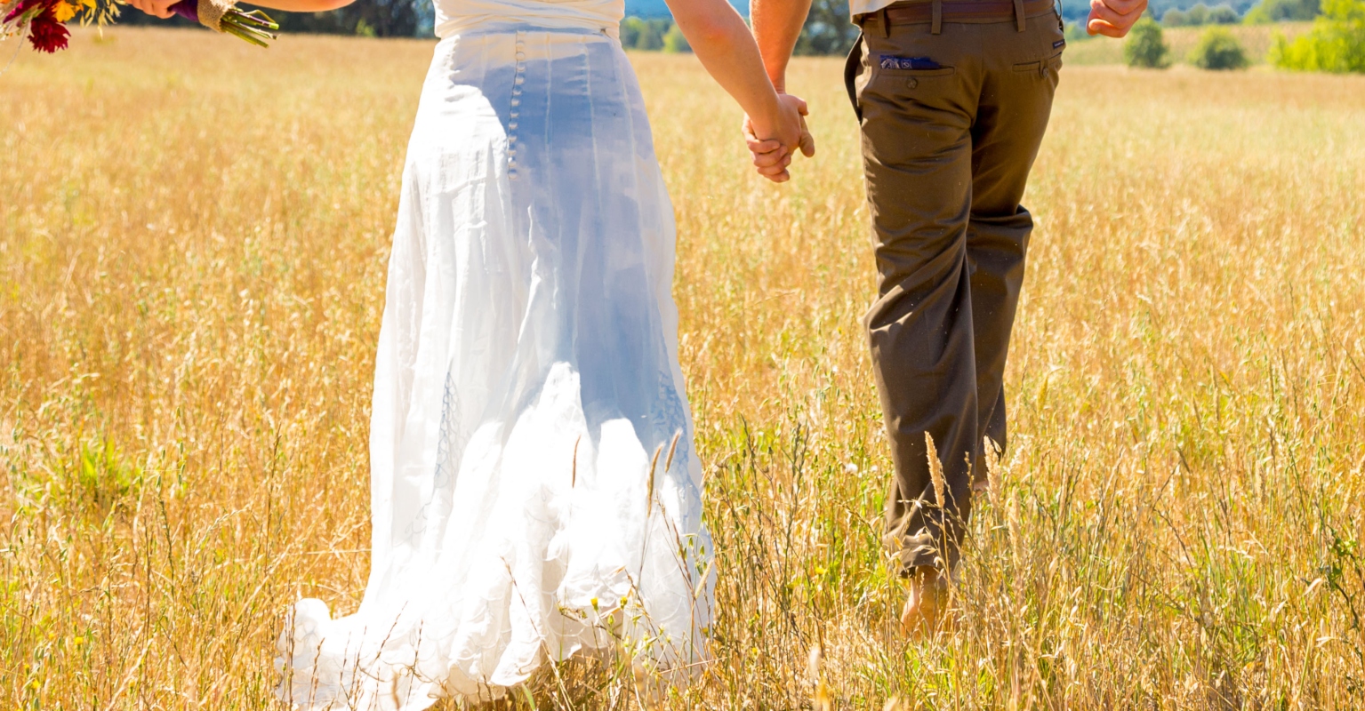 Bride stunned to discover why her dress was covered in blood on her wedding day
