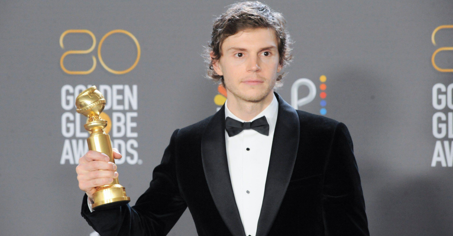 Evan Peters' Golden Globe win for Jeffrey Dahmer Netflix series sparks outrage