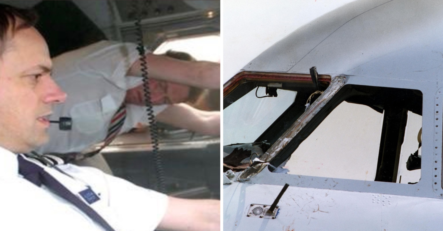Crew Recalls Terrifying Moment Captain Was Sucked Out Of Plane's Cockpit Window