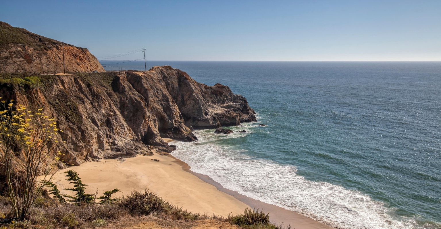 Wife says 'he intentionally tried to kill us' to paramedics after husband drives Tesla off cliff