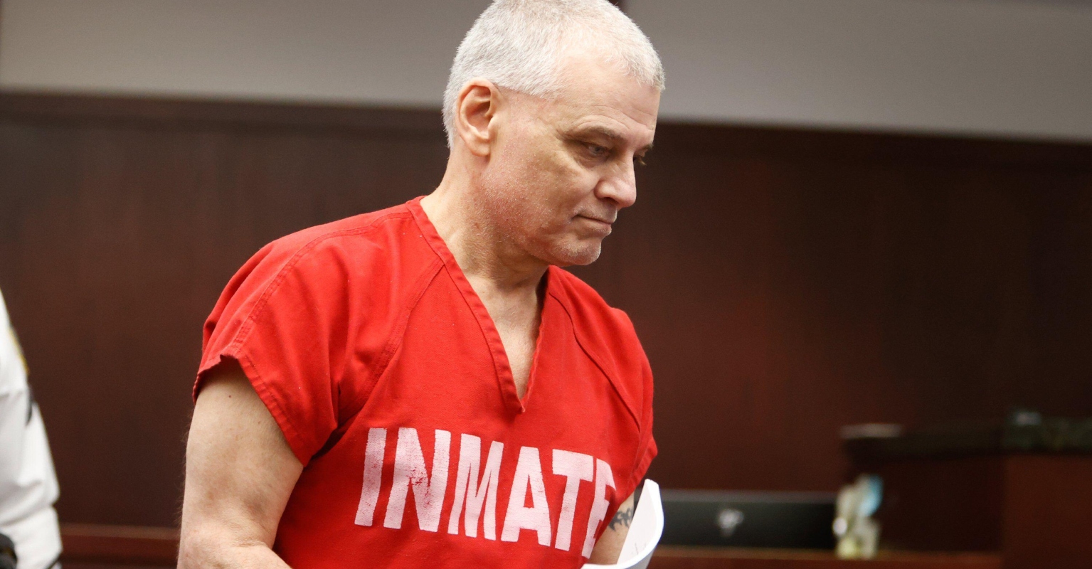 Bizarre moment killer thanks judge for sentencing him to death