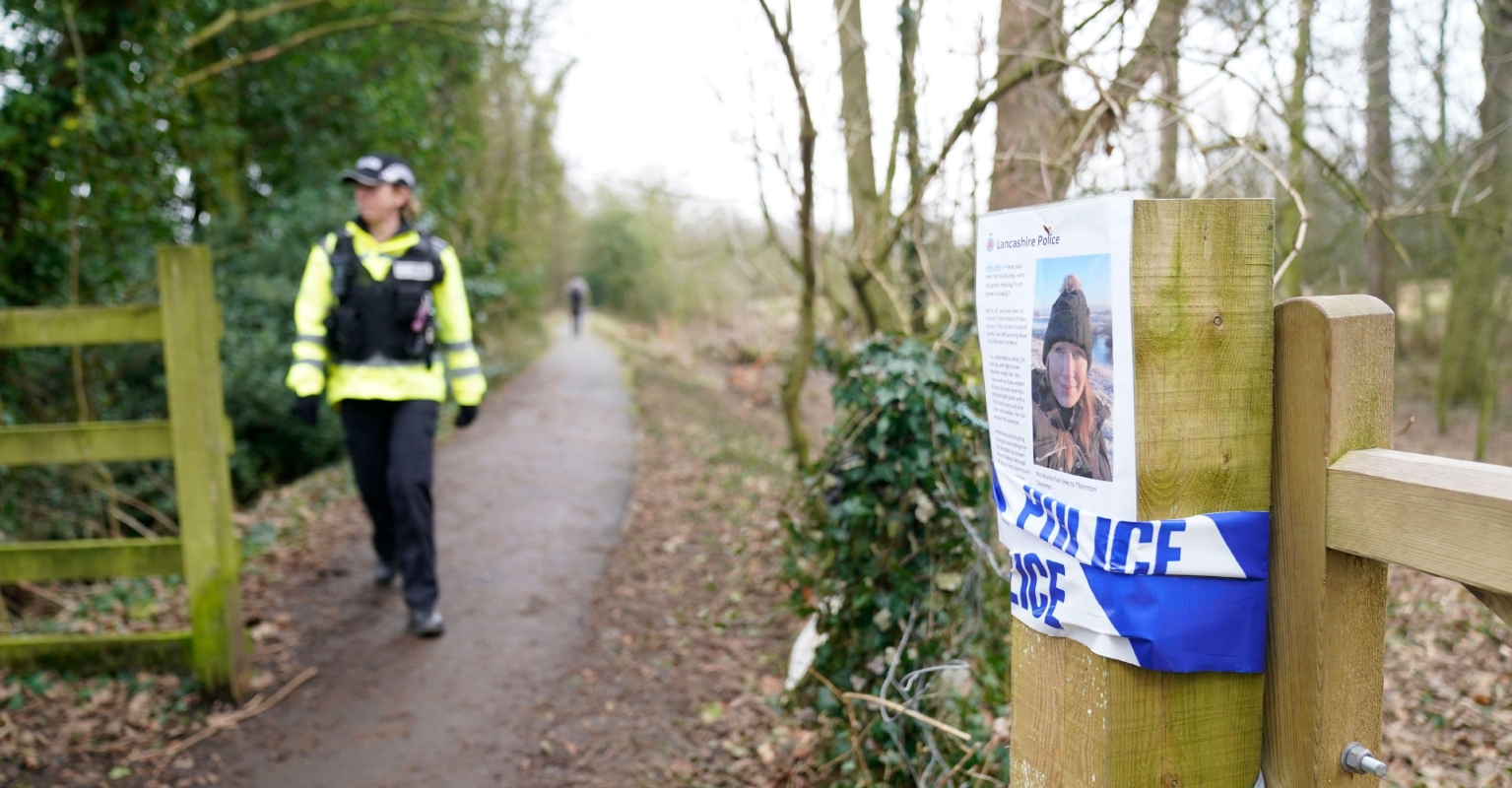Nicola Bulley's daughter's heart-wrenching 6-word response to spotting police helicopters