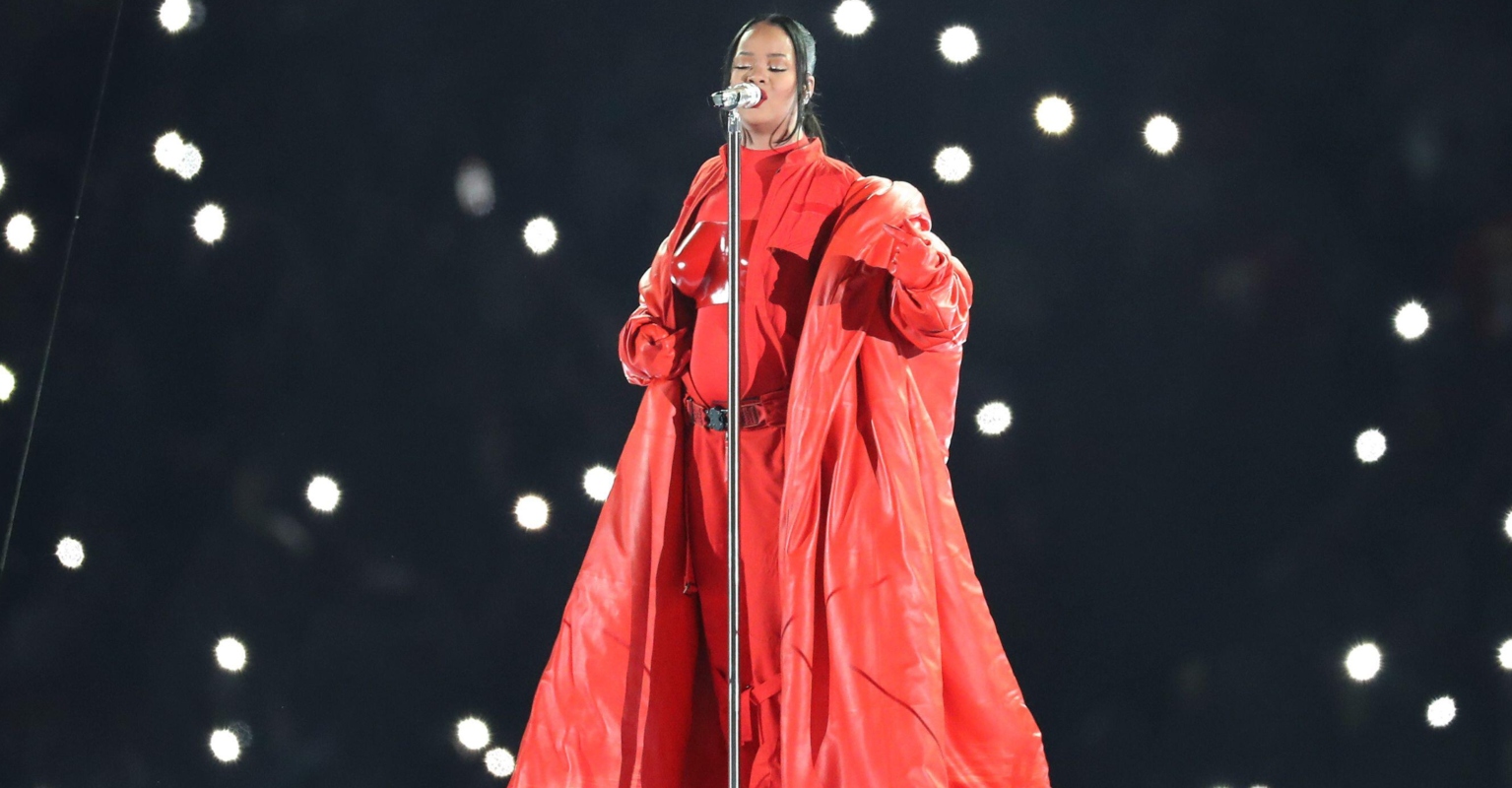 Rihanna's dad says he found out she was pregnant while watching Super Bowl show