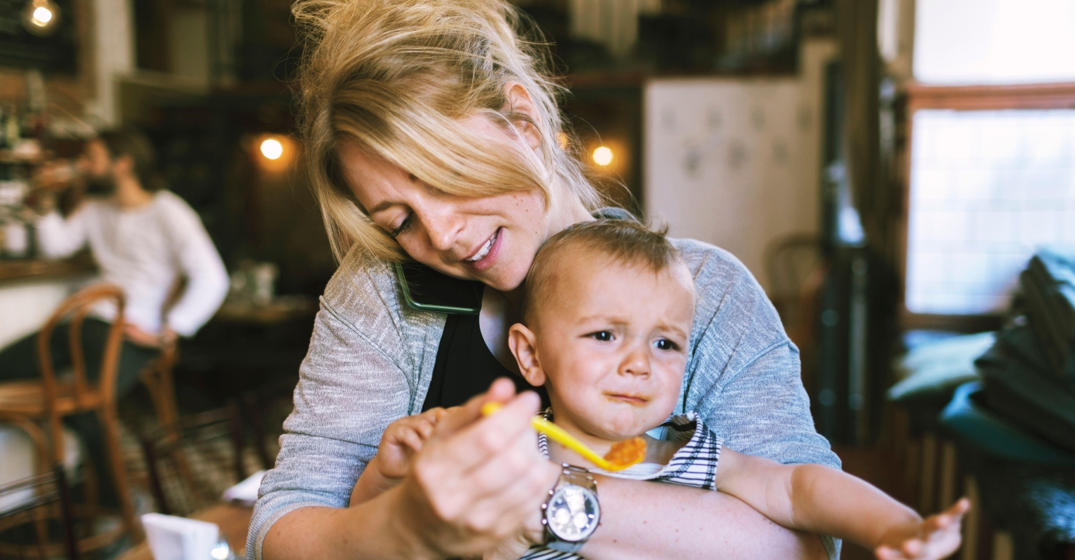 Woman divides opinion after she switched tables in restaurant because she was sat next to crying baby
