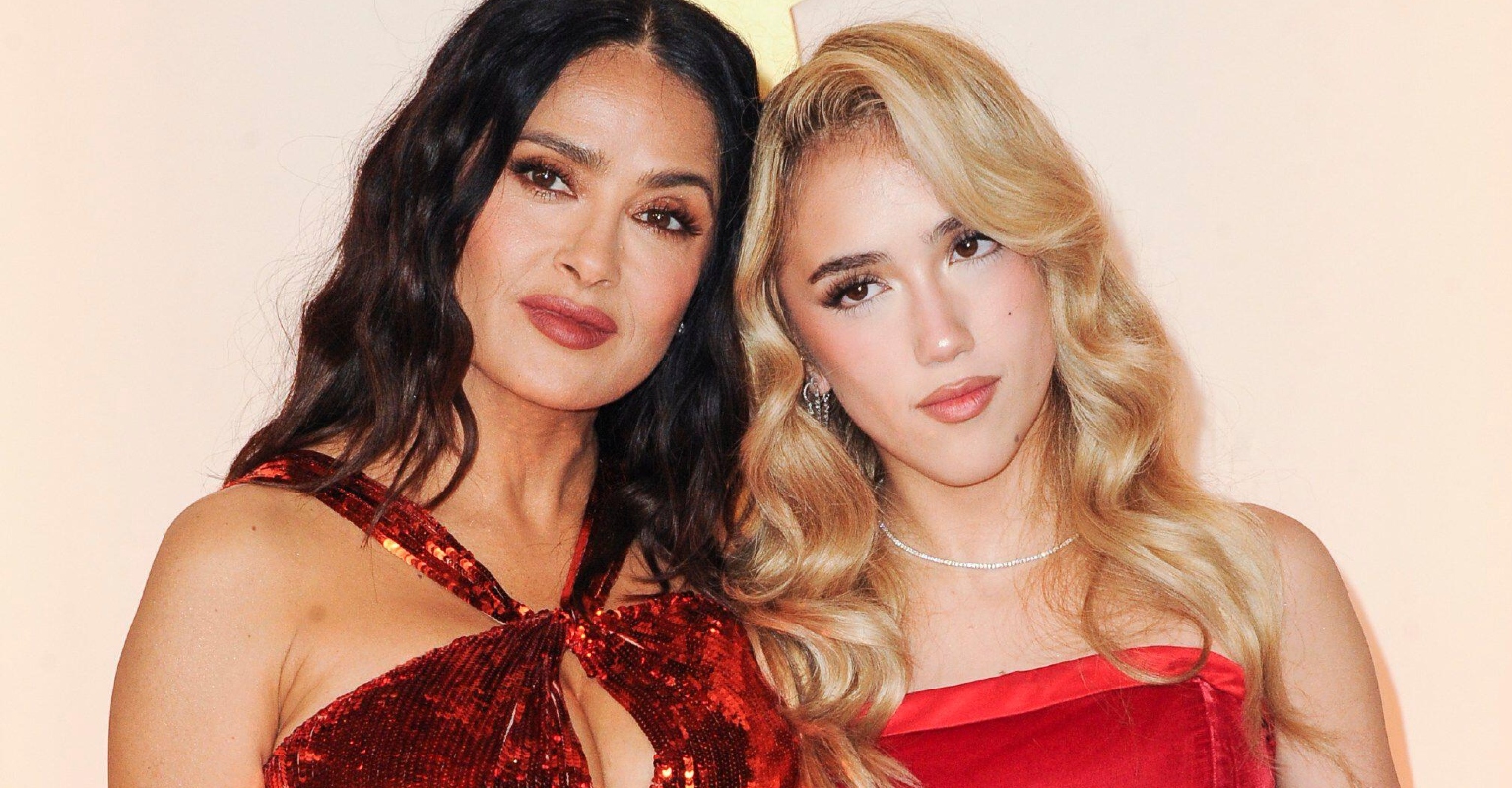 Salma Hayek's 15-year-old daughter wears her mom's 1997 dress to the Oscars