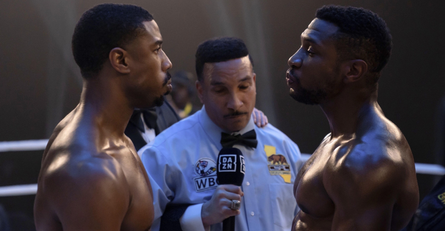 Reporter responds after Michael B. Jordan and Jonathan Majors were caught 'checking her out'