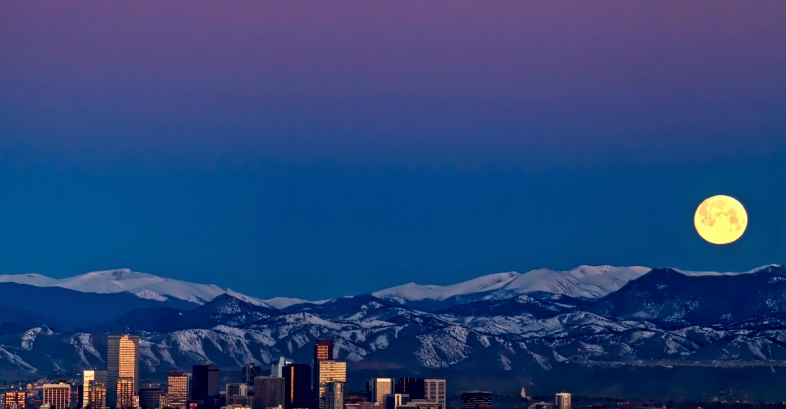 A stunning full worm moon is set to light up the sky this morning