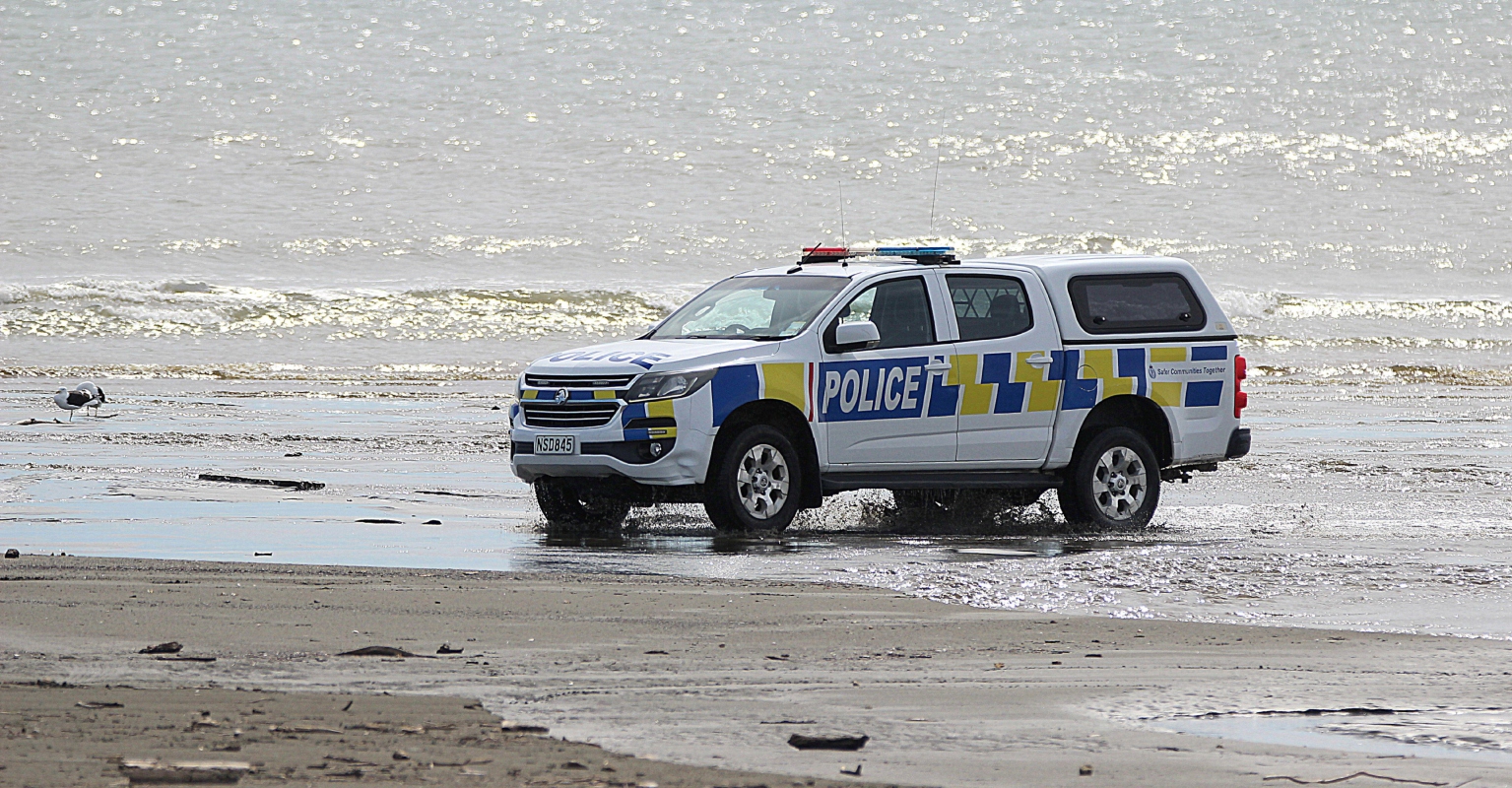 Police investigation begins as shoe washes up on beach with a foot still inside