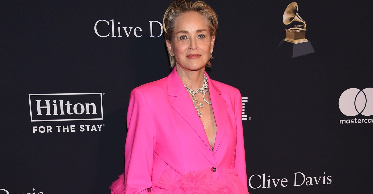 Sharon Stone celebrates 65th birthday with dramatic new look