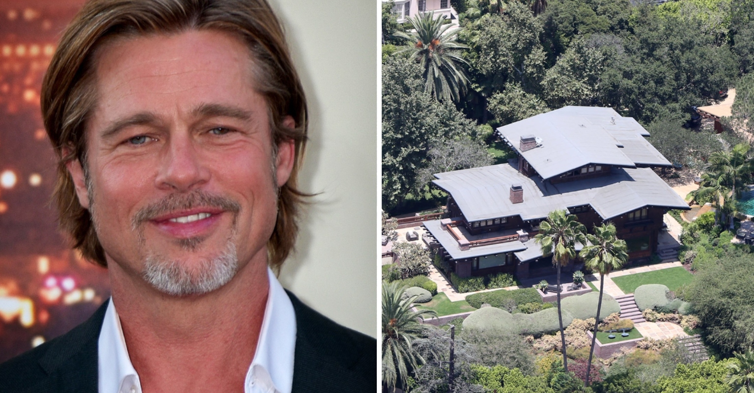 Brad Pitt Let 105YearOld Neighbor Live In 39M House RentFree