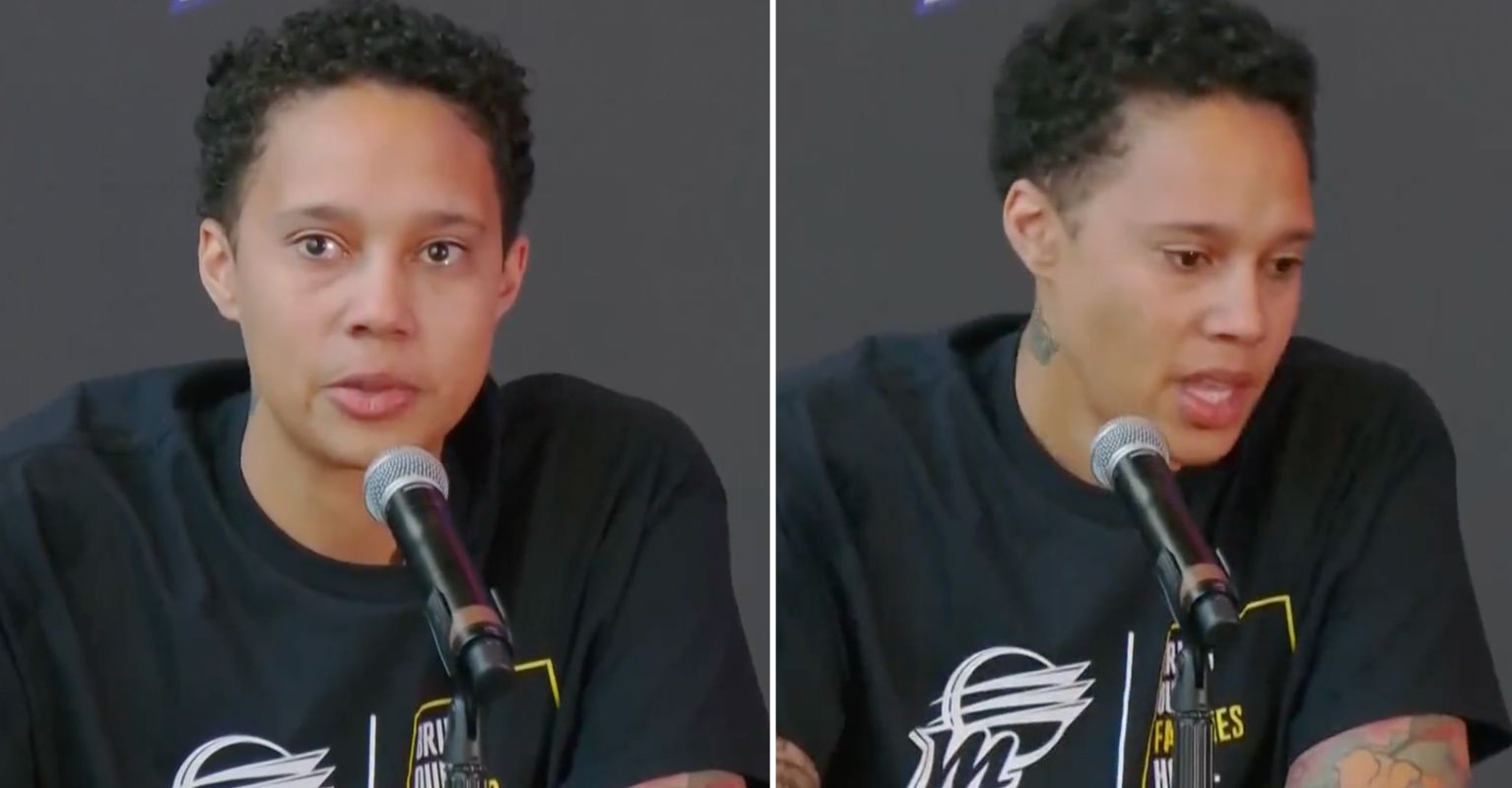 Brittney Griner Breaks Down In Tears During First Press Conference