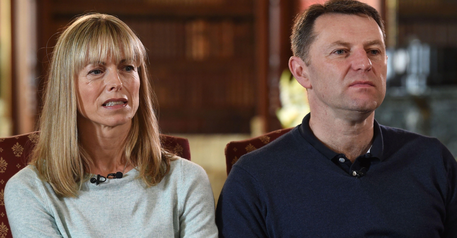 Girl who claimed to be Madeleine McCann sends message to Kate and Gerry McCann