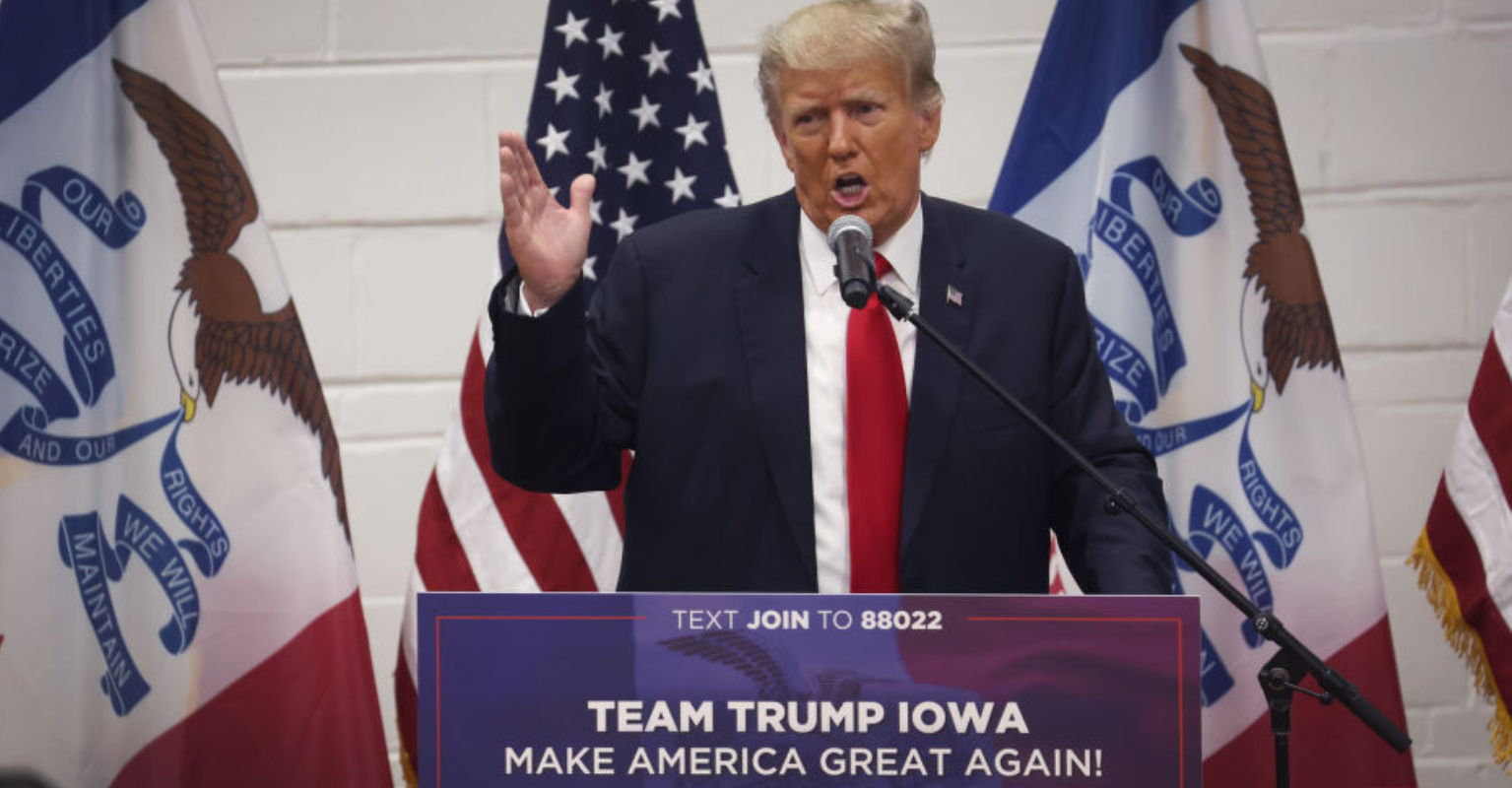 Donald Trump praised for his response to Joe Biden's nasty fall